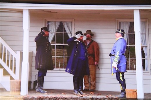 Buckner surrenders to Unconditional Surrender Grant, Ft. Donelson 