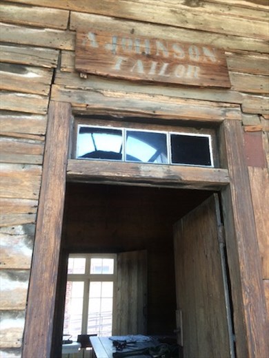 Johnson's Tailor shop, Andrew Johnson NHS