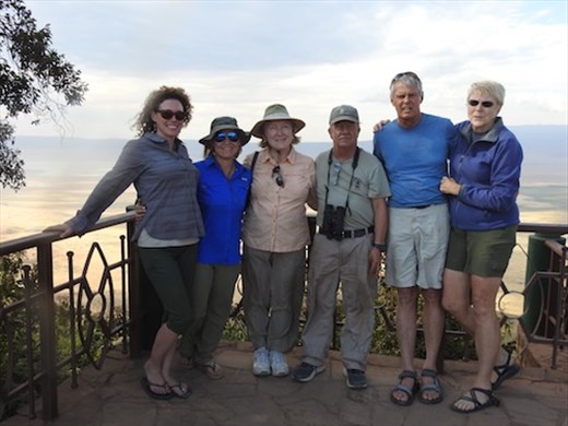 The Group at Ngorongoro Crater