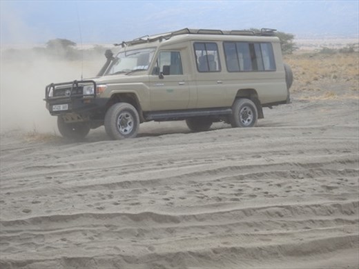 Unstuck with a little help from our friends, Serengeti NP