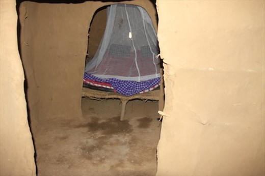 Bed is like a wood-fired pizza oven,  Olpopongi