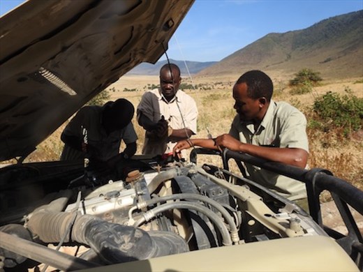 The Car Guys,  Ngorongoro Crater