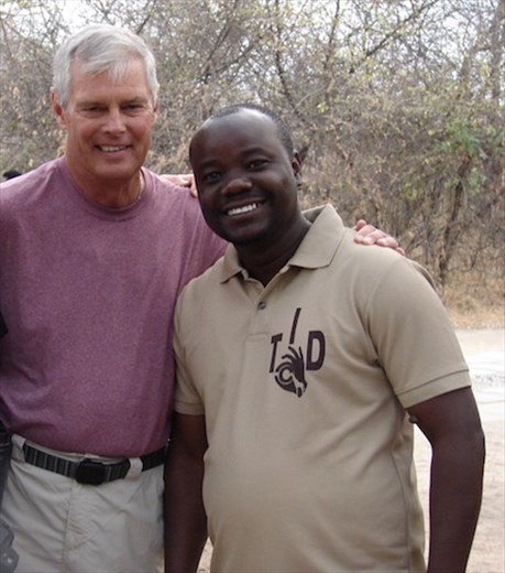 Yours truly and Omari, Old Friend and owner of Tanzania Inside Out