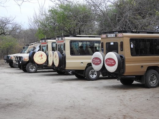 Toyota Land Cruisers have replace the Land Rover