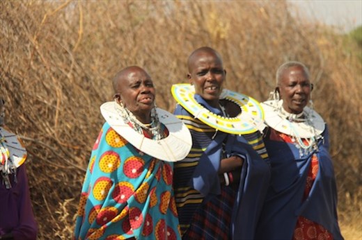 Masai women,  Olpopongi