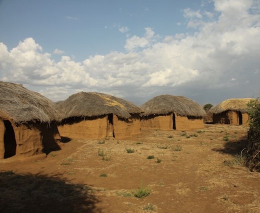 Our huts or rondovals,  Olpopongi