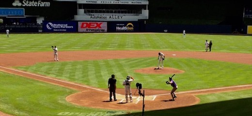 Rockies v Marlins, Marlins Park