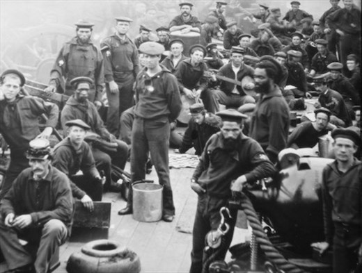 Immigrant sailors, crew of USS Cairo, Vicksburg NMP