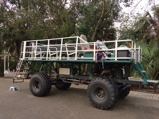 Magic carpet into Corkscrew Swamp