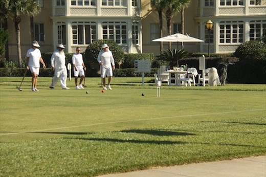 A spot of croquet, Jekyll Island Club