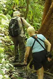 Connie and Ian on Vermont Trail, St. Vincent: by vagabonds3, Views[788]