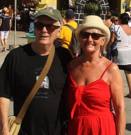 Ian and Heather, St. Kitts