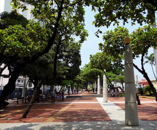 Along the Malecon, aka Simon Bolivar Boardwalk