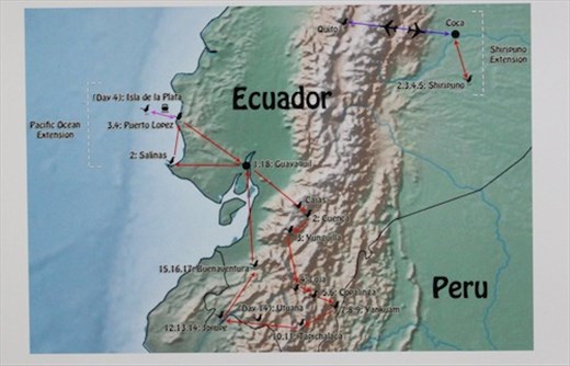 Our trip — roads are longer than red lines