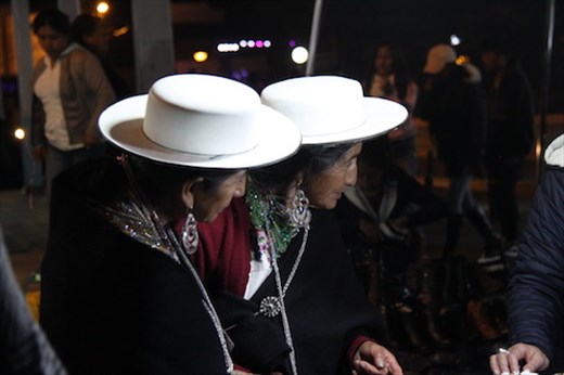 White hats, Fiesta of the Virgin of Saraguro