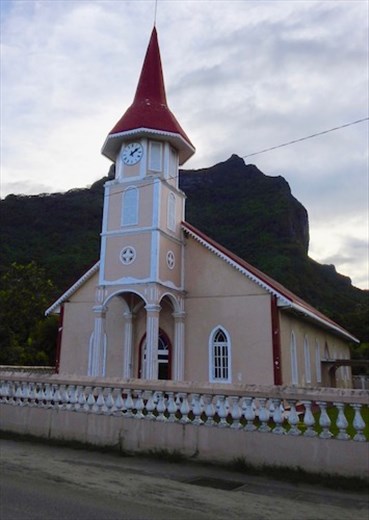 Local church, Vaitape Bora Bora