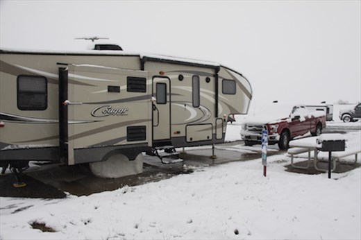 Shoulda known May 21 snow storm, Buckley AFB Colorado