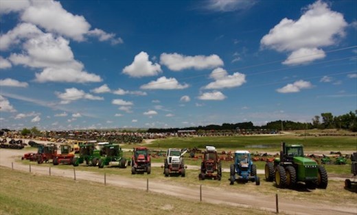 Where old tractors go to die, Somewhere NE