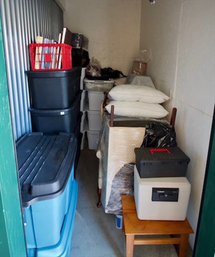 The rest of our worldly possessions