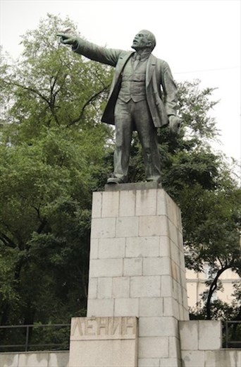 Long live Lenin, Vladivostok