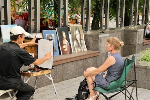 Russian woman, Vladivostok