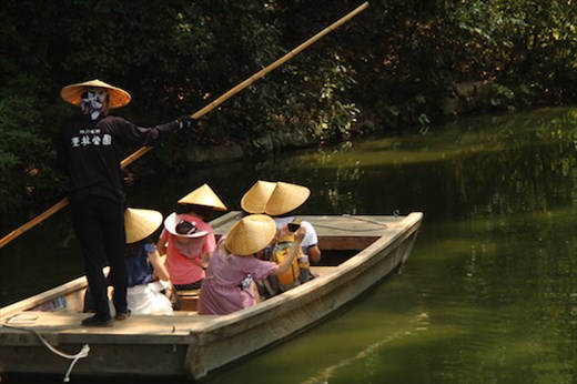 Boat ride, Ritsurin Garden, Takamatsu