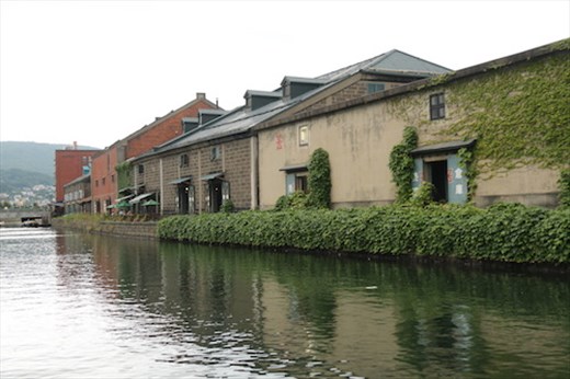 Otaru warehouses on the canal