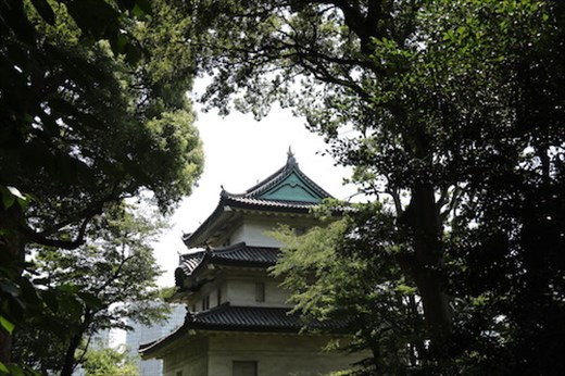 Southern Turret from 1658, Imperial Palace Garden
