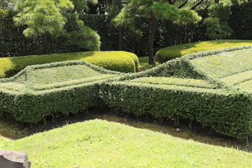 Attention to detail, Imperial Palace Garden