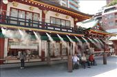 Cooling mist on a hot day, Kandi Myojin Shinto shrine: by vagabonds3, Views[245]