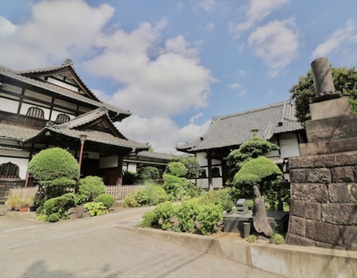 Grave of poet Ota Kinjo