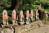 Jizo statues, Hida Folk Village: by vagabonds3, Views[420]