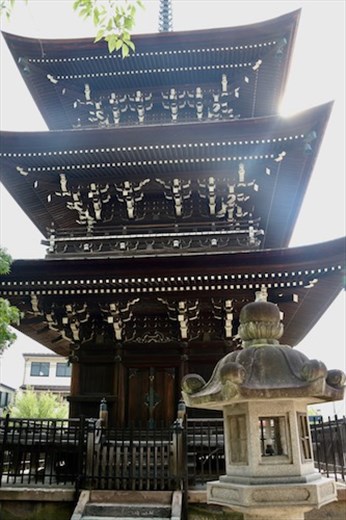 Three-story pagoda at Hida Kokubunji Temple, Takayama