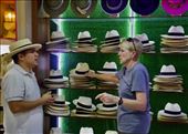 Bryan shows Connie the different styles of Montecristi: by vagabonds3, Views[509]
