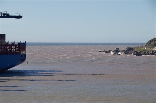 Be ware: rough seas, high winds and a narrow harbor—San Antonio Chile