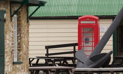 Traditional phone box, Stanley