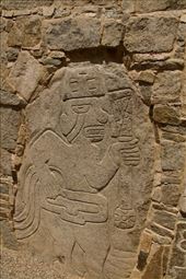 Warrior carving, Cerro Sechin: by vagabonds3, Views[85]