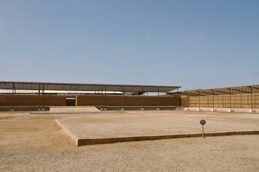 The (mostly restored) Northern Patio; Chan Chan