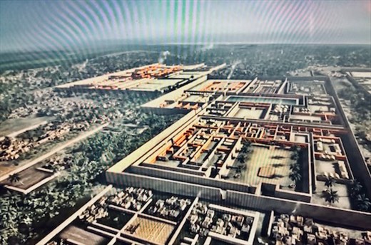 Model of Chan Chan in all its Glory