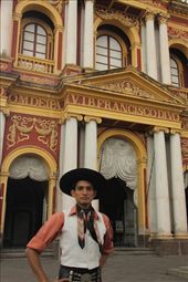 Gaucho and San Francisco Church, Salta: by vagabondstoo, Views[854]