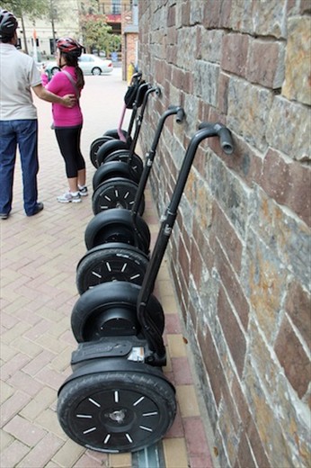 Segways at rest