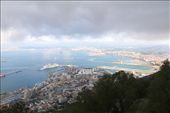 Port of Gibraltar from the top of the rock: by vagabondstoo, Views[343]