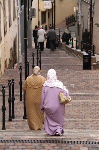 Muslim ladies, Gibraltar