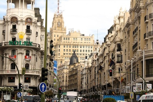 Gran Via, Madrid