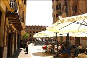Al fresco dining near the bull ring, Valencia: by vagabondstoo, Views[663]