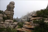 Torcal Nature Park, 4000 feet and fog, Antequera: by vagabondstoo, Views[685]