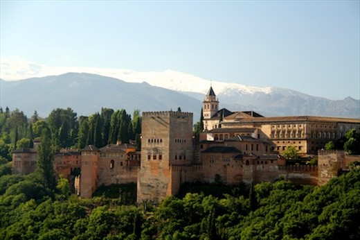 Alhambra from San Nicholas, Granada