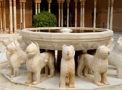 Lion Fountain, Alhambra, Granada