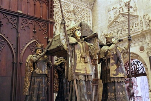 Body (maybe) of Columbus, Cathedral of Sevilla