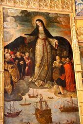 Saint Mary of the Navigators (with Columbus at her left): by vagabondstoo, Views[539]